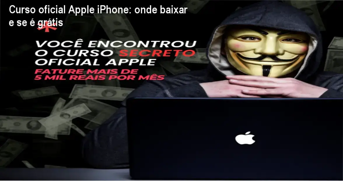 Curso oficial Apple iPhone: onde baixar e se é grátis 1 https://ondeaprender.com.br/curso-oficial-apple-iphone-onde-baixar-gratis/ Instrutor Eduardo Baroni apresentando manuais oficiais de manutenção iPhone