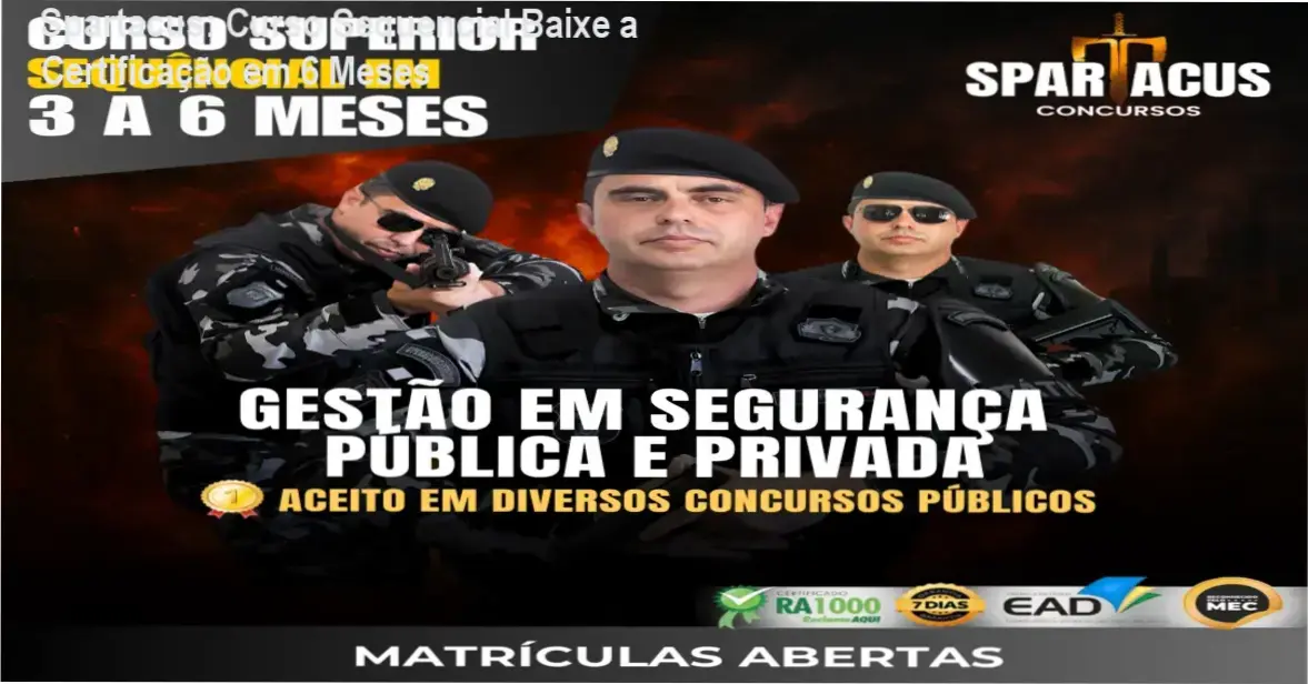 Spartacus: Curso Sequencial Baixe a Certificação em 6 Meses 1 https://ondeaprender.com.br/spartacus-curso-sequencial-baixe-certificacao-6-meses/ Curso Superior Sequencial Spartacus download gratuito | Certificação em 6 meses