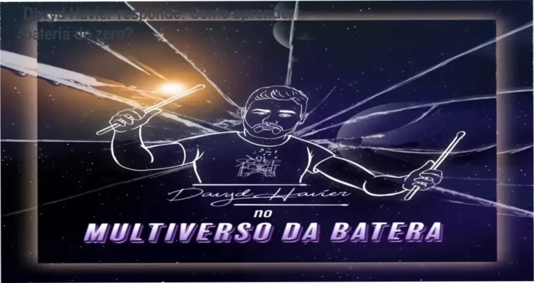 Davyd Havier apresentando o curso Multiverso da Batera para iniciantes