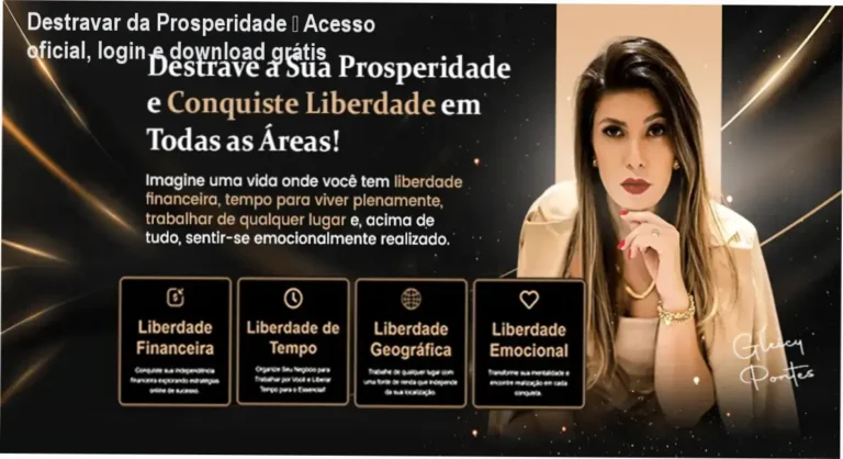 Destravar da Prosperidade Gleicy Pontes download gratuito ou acesso licenciado