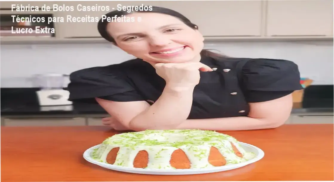 Fábrica de Bolos Caseiros - Segredos Técnicos para Receitas Perfeitas e Lucro Extra 1 https://ondeaprender.com.br/fabrica-de-bolos-caseiros-duvida-sobre-funcionamento/ Curso Fábrica de Bolos Caseiros com autor e marca Bolos Bolados, focando no método TMSP exclusivo.