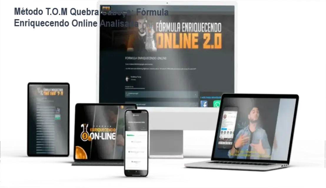 Método T.O.M Quebra Cabeça: Fórmula Enriquecendo Online Analisada 1 https://ondeaprender.com.br/metodo-tom-quebra-cabeca-formula-enriquecendo-online-analisada/ Fórmula Enriquecendo Online mostra bastidores do Método T.O.M com Tondimas Tôrres, estratégias de venda e acesso multiplataforma