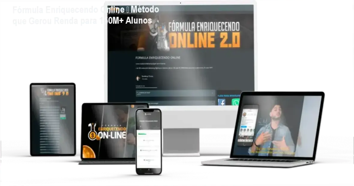Fórmula Enriquecendo Online com Tondimas Tôrres: Bastidores do Método que Transformou 150M de Alunos