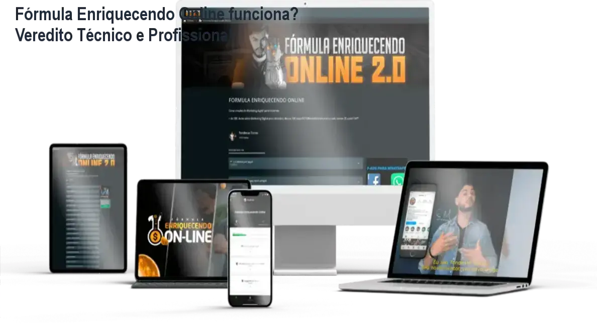 Fórmula Enriquecendo Online pelo autor Tondimas Tôrres – conceitos-chave e funcionamento do método T.O.M.
