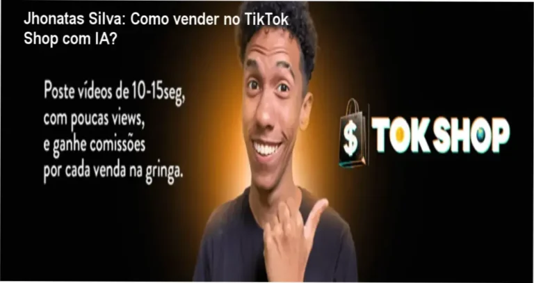Jhonatas Silva: Como vender no TikTok Shop com IA? 3 https://ondeaprender.com.br/ Jhonatas Silva apresenta estratégia de TikTok Shop com IA e perfil dark