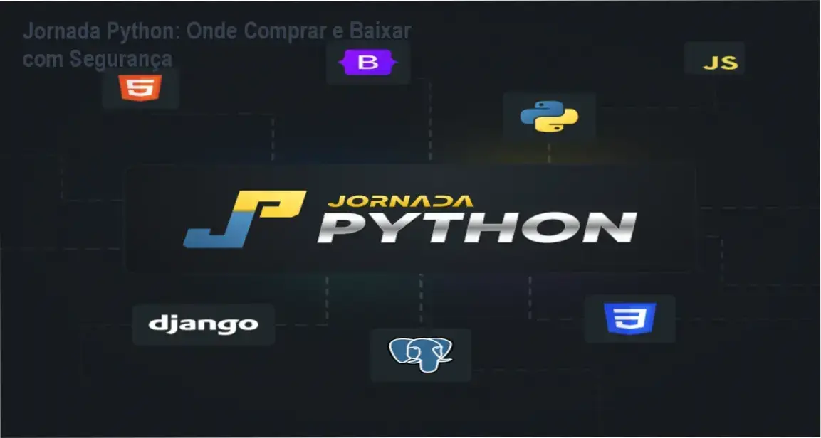 Jornada Python: Onde Comprar e Baixar com Segurança 1 https://ondeaprender.com.br/jornada-python-onde-baixar-gratis/ Imagem ilustrativa mostrando a página de compra oficial da Jornada Python