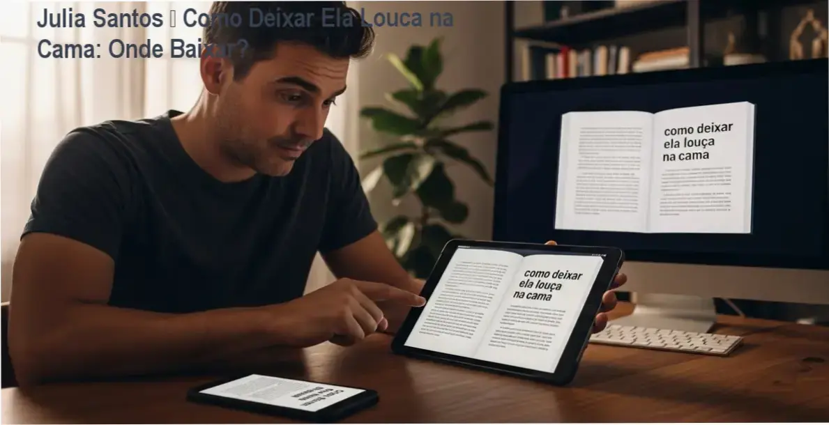 Julia Santos – Como Deixar Ela Louca na Cama: Onde Baixar? 1 https://ondeaprender.com.br/julia-santos-curso-como-deixar-ela-louca-na-cama-download-gratis/ Capa do curso Como Deixar Ela Louca na Cama de Julia Santos, mostrando técnica de prazer feminino