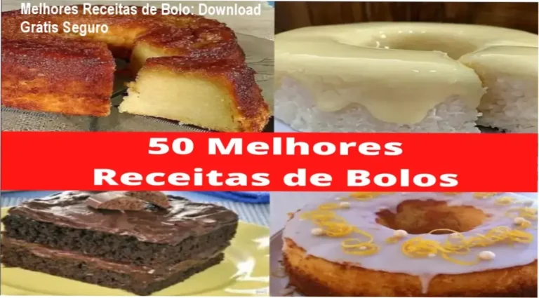 Melhores Receitas de Bolo: Download Grátis Seguro
