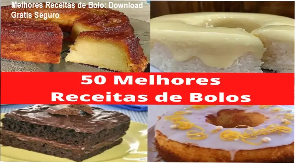 Melhores Receitas de Bolo: Download Grátis Seguro