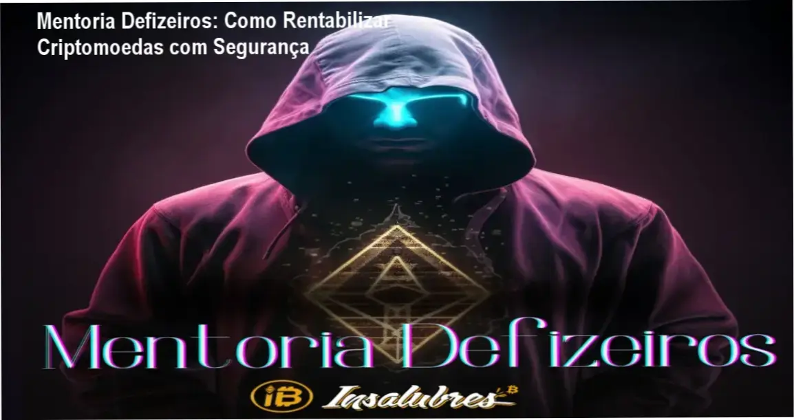 Mentoria Defizeiros com gráficos de rentabilidade no DeFi