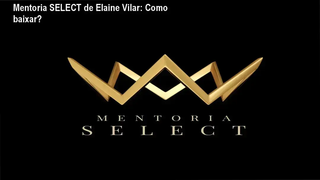 Tela mostrando a página oficial para download da Mentoria SELECT de Elaine Vilar