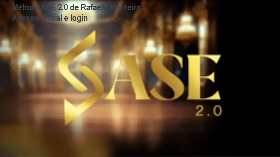 Método ASE 2.0 de Rafaele Monteiro – download gratuito e acesso oficial