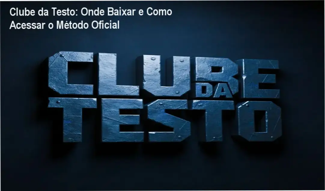 Interface do curso Clube da Testo mostrando os protocolos de saúde masculina do Dr. Alessandro Loiola