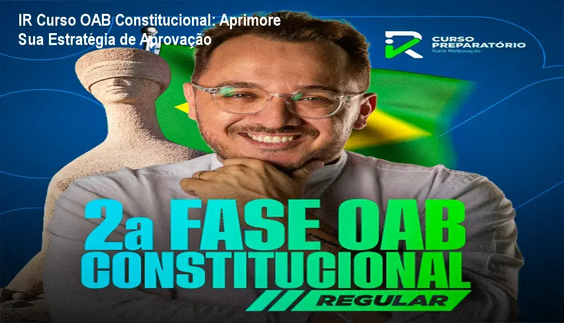 Professor Ítalo Rebouças, especialista em Direito Constitucional, ensinando técnicas de redação para a OAB.