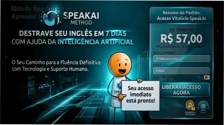 Método SpeakAI - Inglês Fácil baixar grátis download oficial