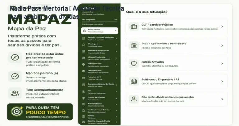 Nadia Pace Mentoria – Avaliação Técnica para acabar com dívidas 7 https://ondeaprender.com.br/metodo-qr-combo-3-em-1-como-estudar-penal/ Nadia Pace apresentando seu método DNPQP para eliminar dívidas e limpar o nome