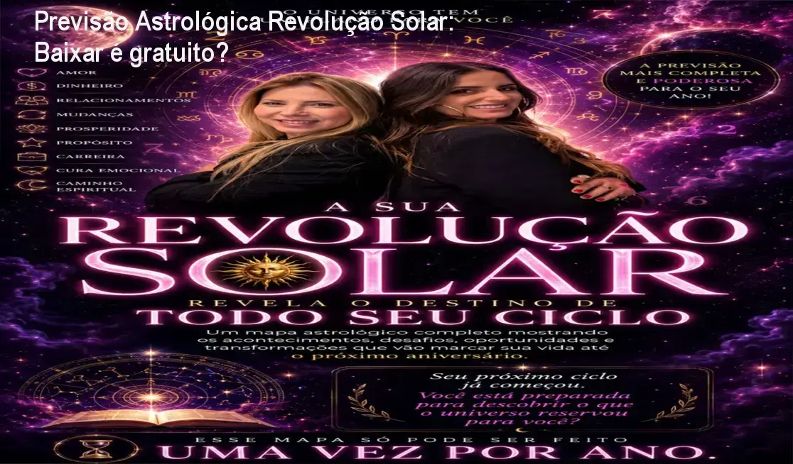 Previsão Astrológica Revolução Solar: Baixar é gratuito? 1 https://ondeaprender.com.br/previsao-astrologica-revolucao-solar-onde-baixar-gratis/ Capa da Previsão Astrológica Revolução Solar em portal oficial de acesso