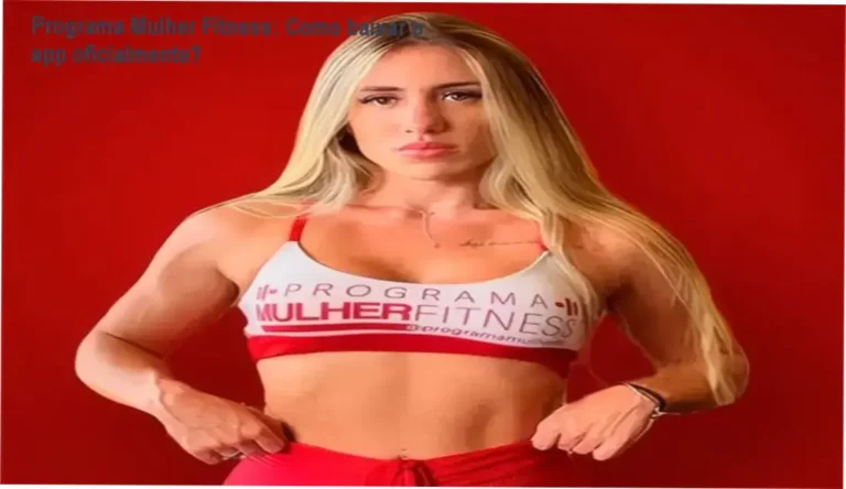 Tela do aplicativo Programa Mulher Fitness mostrando treino de glúteos e plano alimentar.