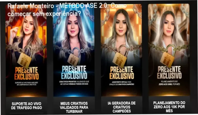 Rafaele Monteiro - MÉTODO ASE 2.0: Como começar sem experiência? 6 https://ondeaprender.com.br/ Curso ASE 2.0 de Rafaele Monteiro ensinando marketing de afiliados em Shopee e TikTok Shop