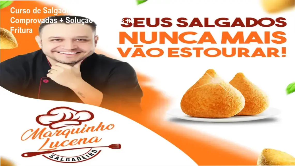 Curso de Salgados: Baixar Estratégias Comprovadas + Solução de Erros na Fritura 1 https://ondeaprender.com.br/curso-salgados-marquinho-lucena-duvidas-download/ Mão preparando massa de salgados com aspecto profissional e segura contra estouro na fritura