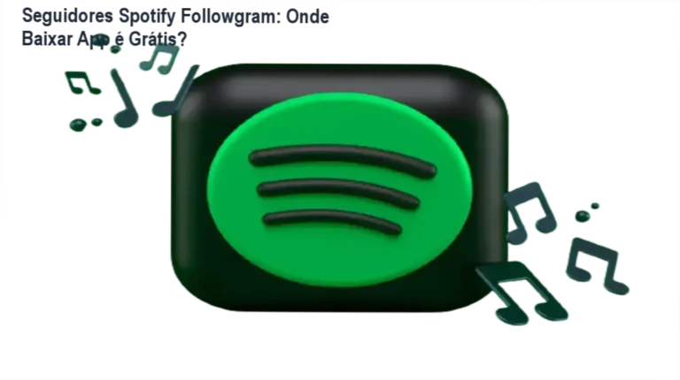 Ilustração de perfil do Spotify com contador de seguidores crescendo sem necessidade de app