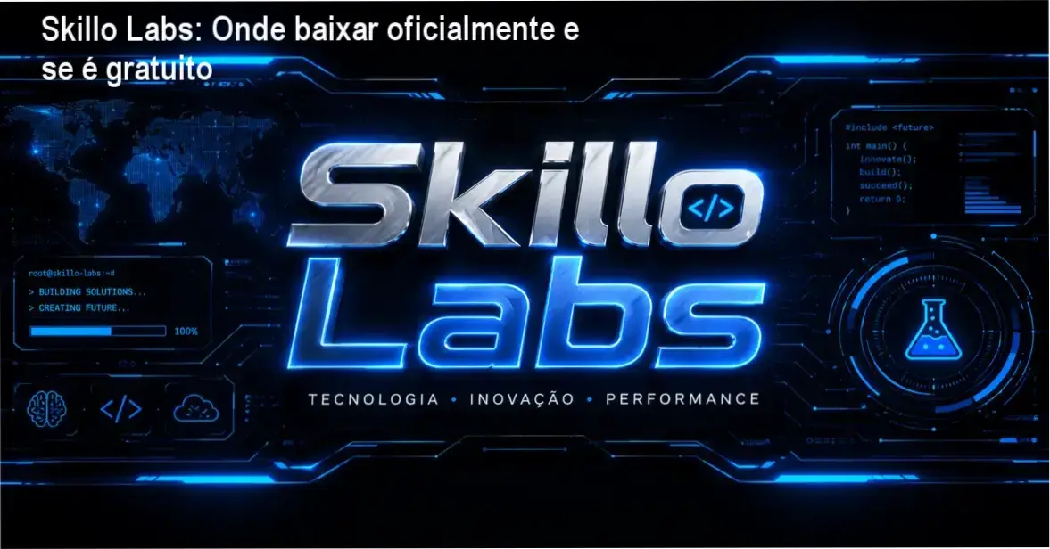Interface da plataforma oficial do Skillo Labs com botão de acesso ao curso