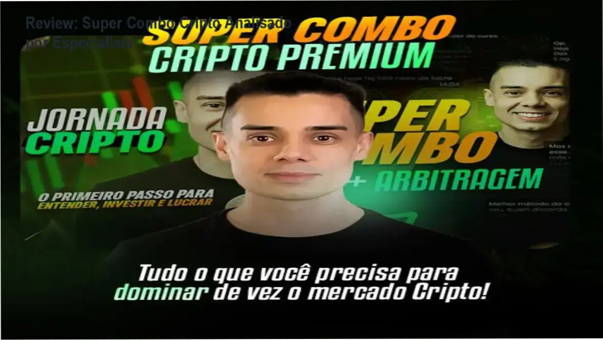 Evandro Azevedo Lima demonstrando funcionalidades técnicas do Super Combo Cripto