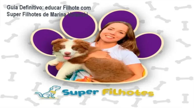 Guia Definitivo: educar Filhote com Super Filhotes de Marina Volanski 4 https://ondeaprender.com.br/metodo-zero-ao-pagode-duvida-sobre-acessibilidade/ Desenho ilustrativo com filhote feliz ao lado de uma dona, representando o aprendizado prático do curso Super Filhotes.