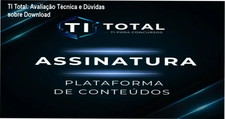 TI Total: Avaliação Técnica e Dúvidas sobre Download 2 https://ondeaprender.com.br/ Curso completo de Tecnologia da Informação com foco em redes, hardware e cloud computing