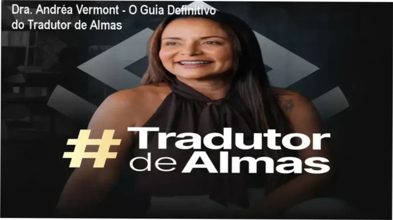 Dra. Andréa Vermont explicando a metodologia do Tradutor de Almas em imersão ao vivo