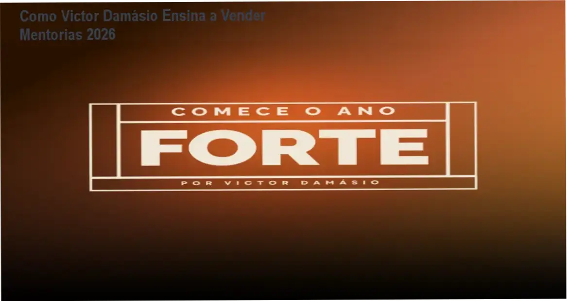 Como Victor Damásio Ensina a Vender Mentorias 2026 1 https://ondeaprender.com.br/victor-damascio-dica-vender-mentorias/ Liderança digital de Victor Damásio na estratégia de mentorias 2026