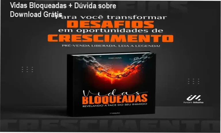 Vidas Bloqueadas + Dúvida sobre Download Grátis 4 https://ondeaprender.com.br/psicanalyse-clinicadownload-onde-baixar-e-gratis/ Imagem ilustrando um e-book aberto em um notebook com destaque para o título 'Vidas Bloqueadas' e uma pergunta sobre download grátis