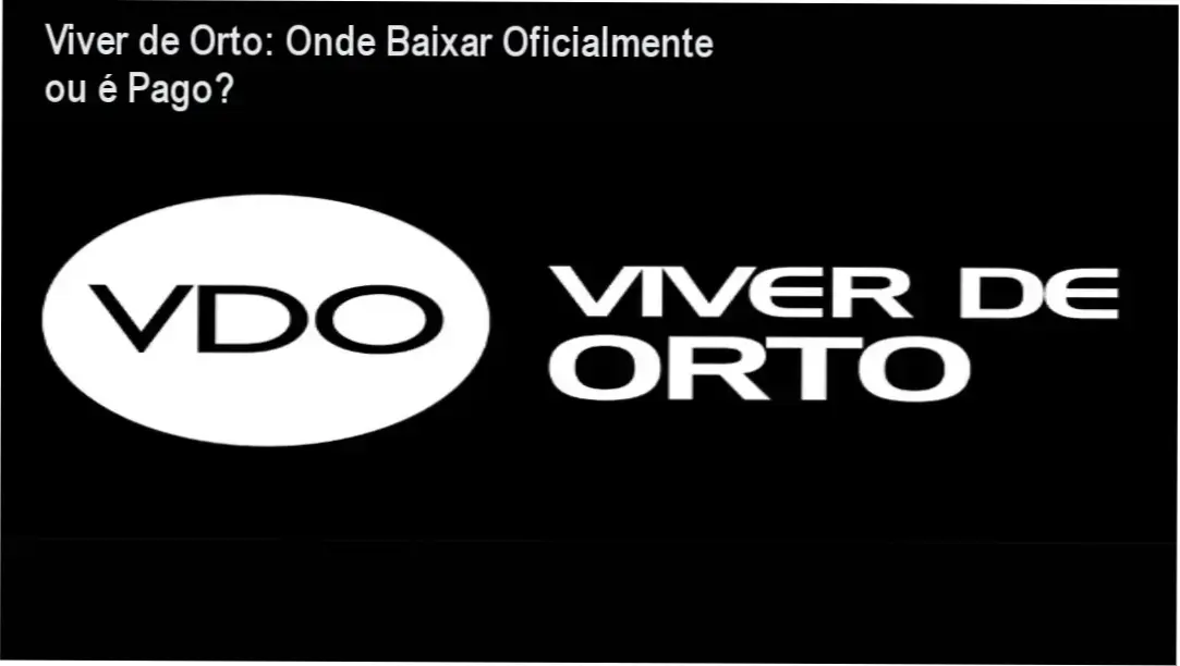 Acesso oficial ao curso online Viver de Orto via Hotmart