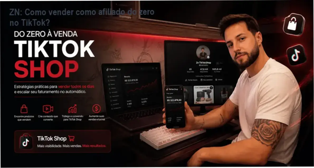 ZN: Como vender como afiliado do zero no TikTok? 1 https://ondeaprender.com.br/metodo-zn-brique-como-vender-afiliado-zero-tiktok/ ZN estrategista explicando o Método ZN Brique para afiliados iniciantes no TikTok