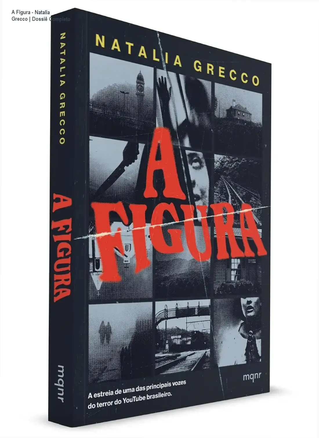 Capa do livro A Figura de Natalia Grecco ambientada em Paranapiacaba