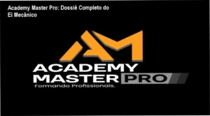 Visão interna da plataforma Academy Master Pro do Ei Mecânico com cursos de diagnóstico automotivo