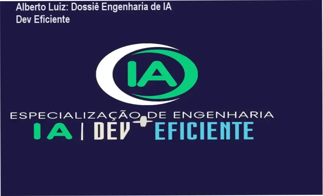 Alberto Luiz: Dossiê Engenharia de IA Dev Eficiente 1 https://ondeaprender.com.br/alberto-luiz-engenharia-de-ia-dev-eficiente-analise/ Interface de sistemas de IA com integração de LLM, agentes e arquitetura RAG sendo estudada por desenvolvedores.