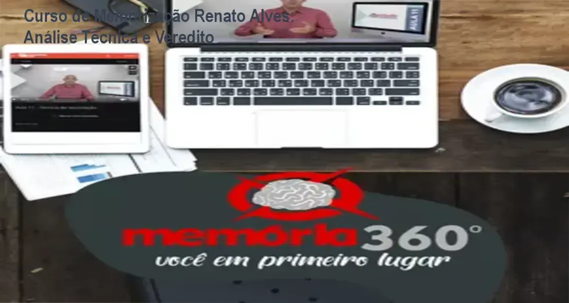 Especialista analisando as técnicas de memorização e leitura dinâmica do método Renato Alves