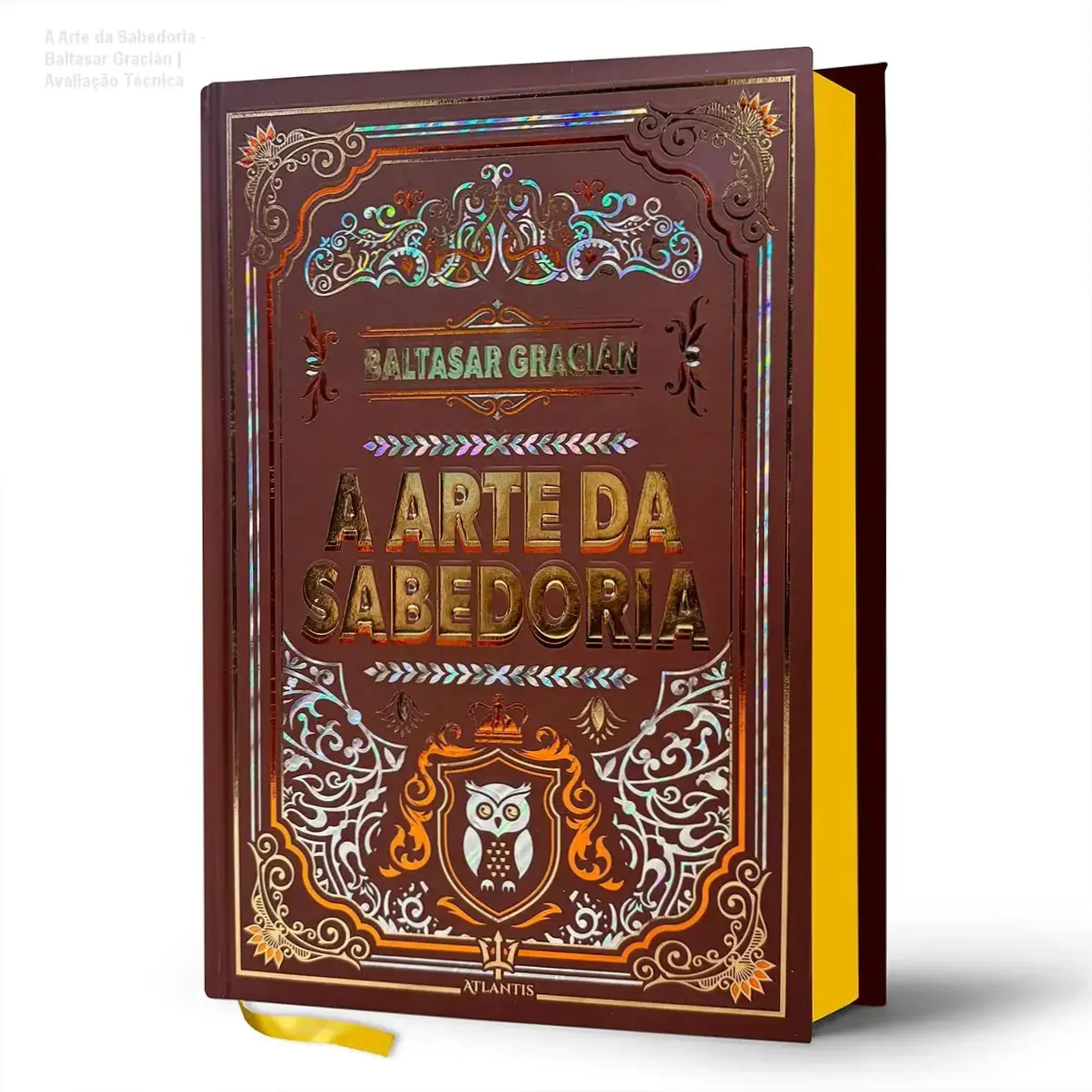 A Arte da Sabedoria - Baltasar Gracián | Avaliação Técnica 1 https://ondeaprender.com.br/arte-da-sabedoria-baltasar-gracian-analise-completa/ Livro A Arte da Sabedoria de Baltasar Gracián em edição de luxo com acabamento premium e capa dura.