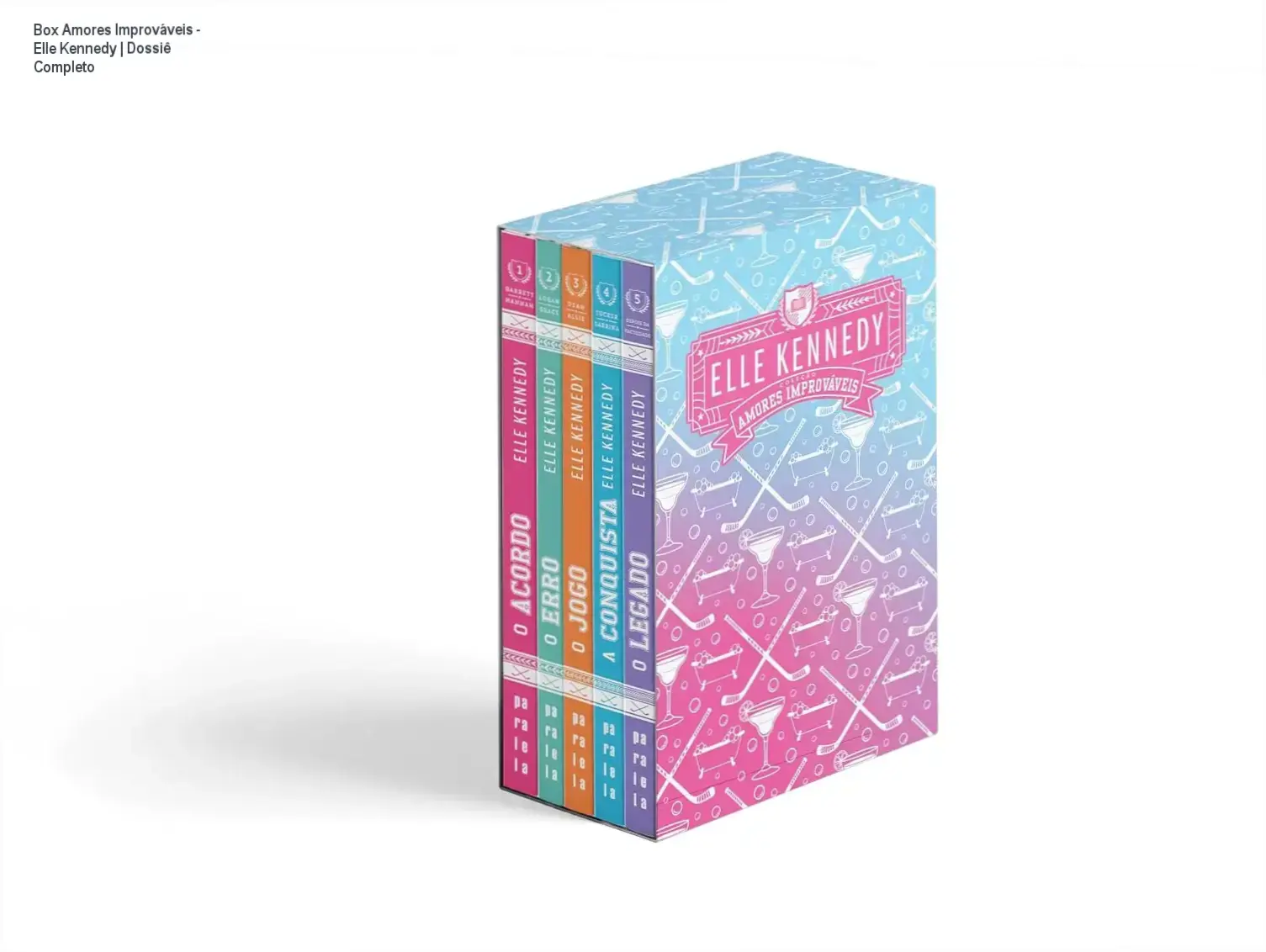 Box Amores Improváveis - Elle Kennedy | Dossiê Completo 1 https://ondeaprender.com.br/box-amores-improvaveis-elle-kennedy-guia-completo/ Box com os 5 livros da série Amores Improváveis de Elle Kennedy com capas exclusivas