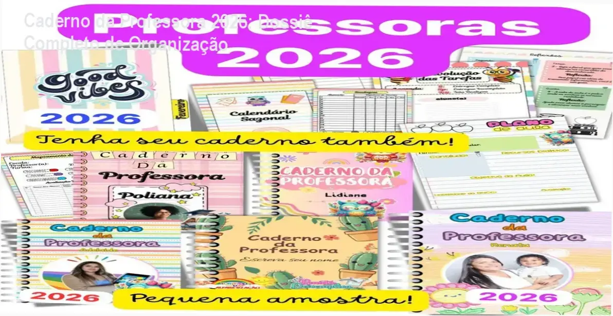 Caderno da Professora 2026: Dossiê Completo de Organização 1 https://ondeaprender.com.br/caderno-da-professora-2026-como-funciona-a-sondagem-diagnostica/ Kit de planejamento pedagógico Caderno da Professora 2026 com ferramentas de sondagem e organização docente