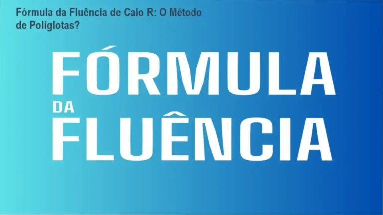 Estudante praticando inglês com o método Fómula da Fluência de Caio R para destravar a fala