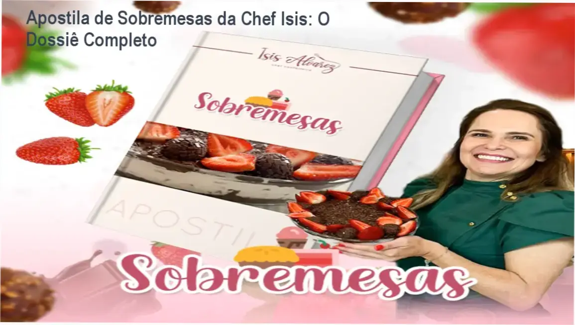 Apostila de Sobremesas da Chef Isis: O Dossiê Completo 1 https://ondeaprender.com.br/apostila-de-sobremesas-lucrativas-da-chef-isis-alvarez-funciona/ Variedade de sobremesas de travessa e tortas gourmet prontas para venda comercial