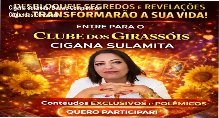 Cigana Sulamita: Dossiê Completo do Clube dos Girassóis 3 https://ondeaprender.com.br/ Representação visual de elementos espirituais e misticismo para o Clube dos Girassóis da Cigana Sulamita