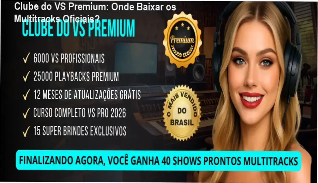 Clube do VS Premium: Onde Baixar os Multitracks Oficiais? 1 https://ondeaprender.com.br/clube-do-vs-premium-onde-baixar-e-como-funciona-o-download/ Interface de software de áudio Reaper exibindo tracks de um VS Premium para shows ao vivo