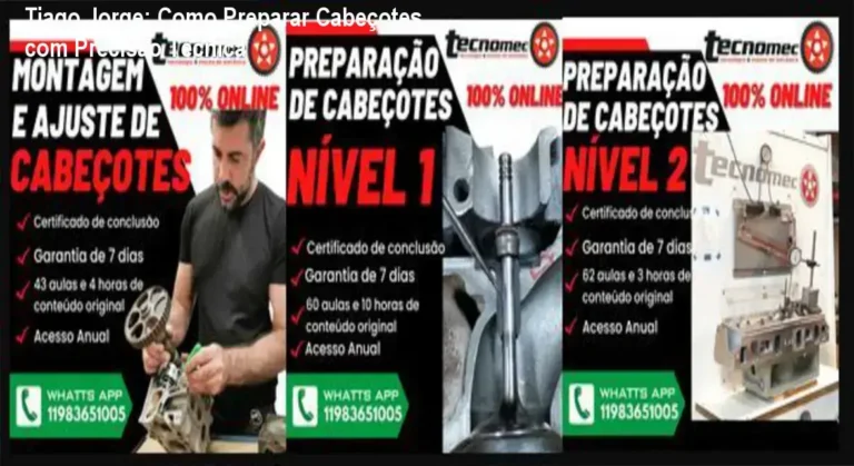 Bastidores da preparação de cabeçotes com Tiago Jorge e métodos de fluxo