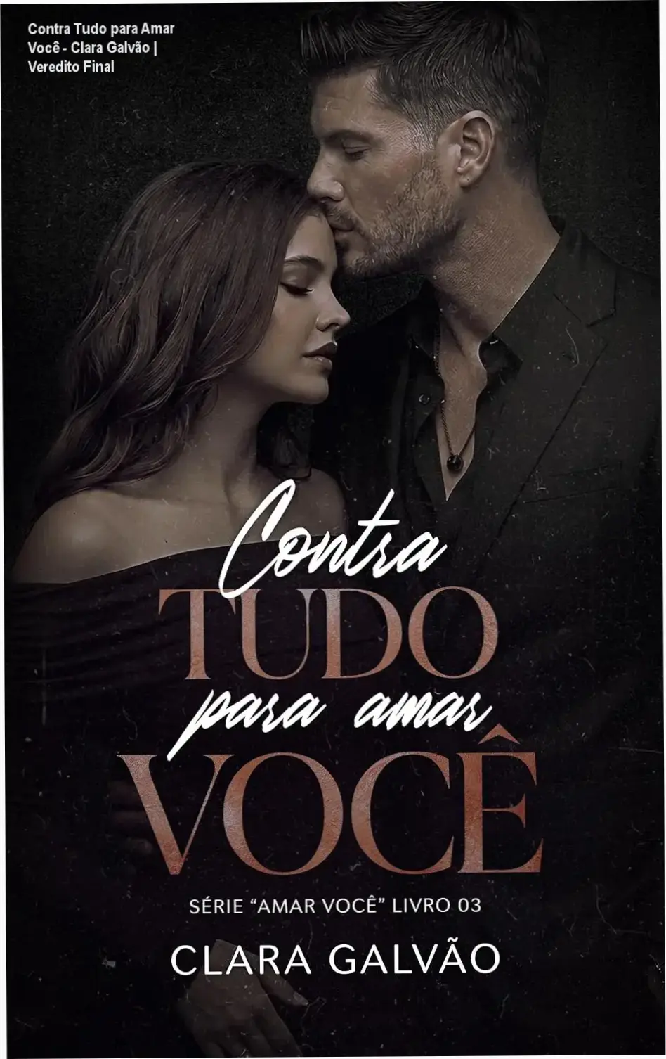 Capa do eBook Contra Tudo para Amar Você de Clara Galvão em dispositivo Kindle