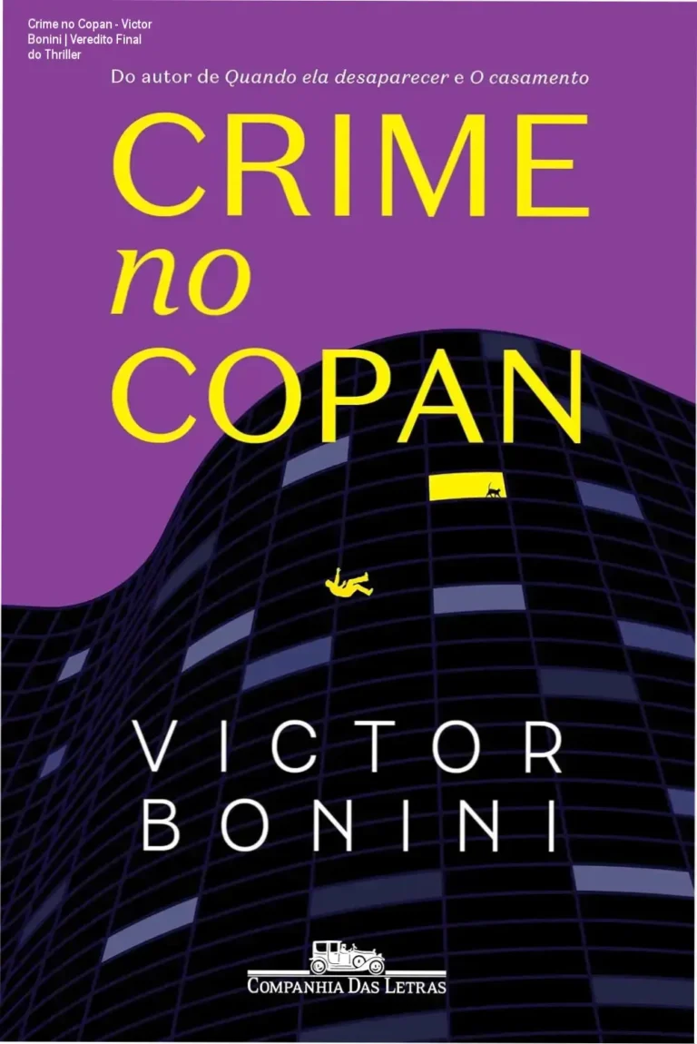 Capa do ebook Crime no Copan de Victor Bonini com foco na ambientação urbana de São Paulo
