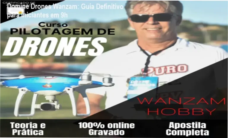 Domine Drones Wanzam: Guia Definitivo para Iniciantes em 9h 2 https://ondeaprender.com.br/ Aprendiz voando drone com instrução prática e segura