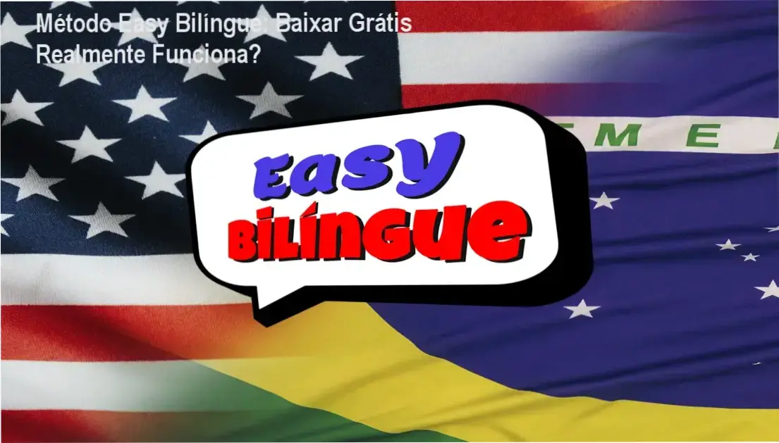 Homem praticando inglês com o Método Easy Bilíngue em casa